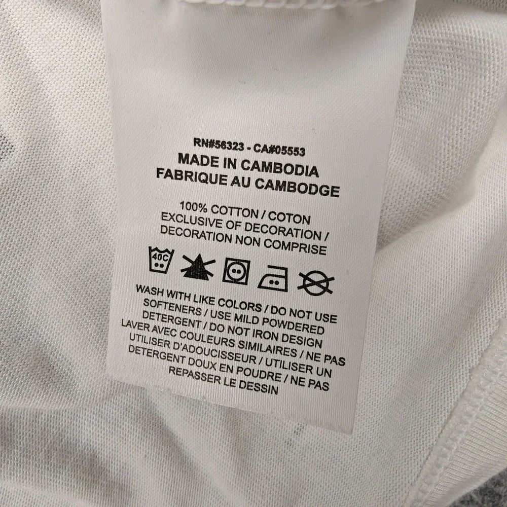 Nike Nocta Shirt Mens Medium White Back Logo Graphic Tee Streetwear Swoosh